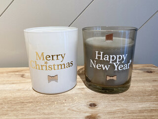 Kaarsen Kerstmis en Nieuwjaar