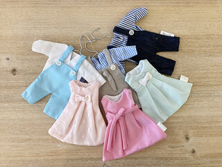 Kleedjes en badjasjes