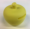 Pom, spaarpot, geel, appel