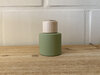 zijdegroen cilinder geurfles hout 50 ml