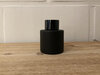 zwart cilinder geurfles zwart 50 ml