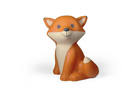 oranje vos c&eacute;sar led nacht lamp groot large fox