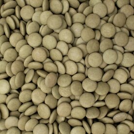velvet green groen smarties  lentilles de bock