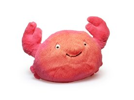 Pluche krab theo koraal nachtlamp