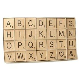 scrabble doos blik houten deksel amandine doopsuiker brugge