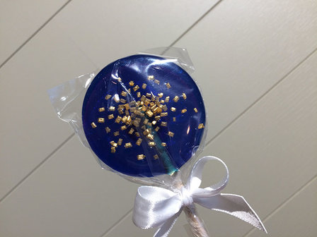 glitterlolly koningsblauw helder goud glitter