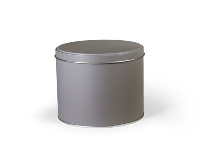 blik rond large taupe aqua