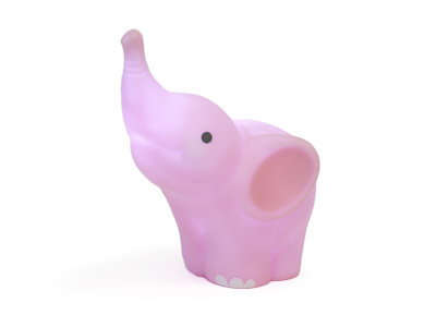 Ledlamp olifant balthazar roze