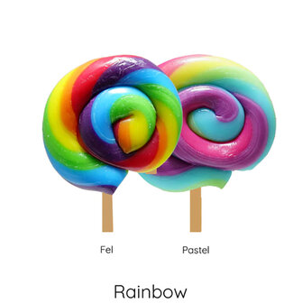 swirl lolly regenboog rainbow pastel