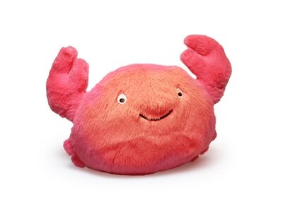 Pluche krab theo koraal nachtlamp