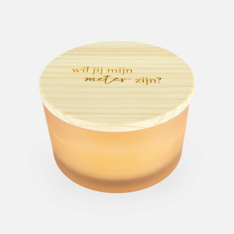 Luxe kaars frosted blush