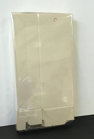 Pakket: 10 x hoog doosje - ecru