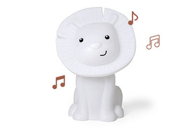 Mood light & speaker leeuw - wit