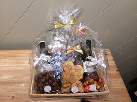 Vierkant gevulde geschenkdoos 1