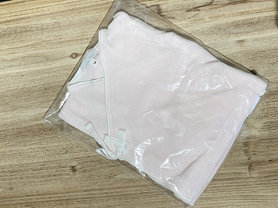 Babypakje velour tweedelig - roze