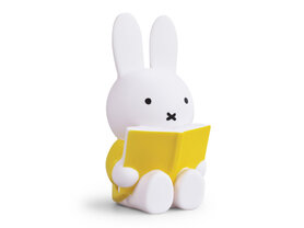 Spaarpot Nijntje leest medium - geel