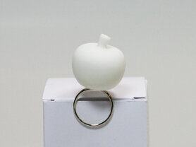 Decoclip appel - wit