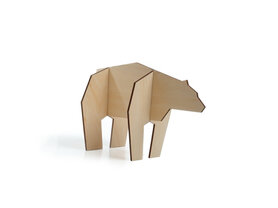 Nordic beer puzzel hout - small