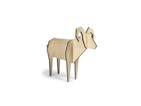 Nordic ram puzzel hout - small