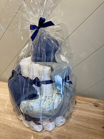 Pampertaart boorling - blauw