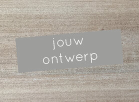 Chips doos wikkel met jouw ontwerp - 7,8 x 24,5 cm