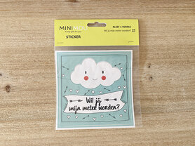 Vierkante sticker nr 2 - wil je mijn meter worden