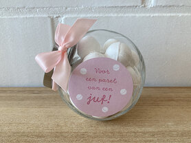 Bokaaltje 'Voor een parel van een juf' 3