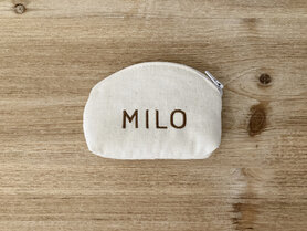 Linnen portemonnee - ecru