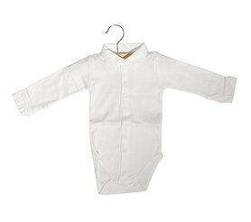 Body hemdje wit met kraag - wit