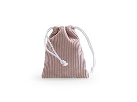 Strop zakje in corduroy - magnolia