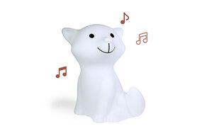 Mood light & speaker vos - wit