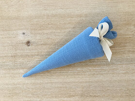 Puntzak in tetra stof - silver blue Puntzak in tetra stof - silver blue