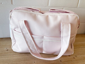 Luier- of verzorgingstas - babyroze