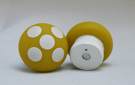 Magneet paddenstoel - oker