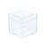 Kubus doosje plexi 5 cm - transparant