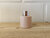 Geurflesje rond met rosé goud dop small - blush
