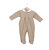 Babypakje losange met knoopjes - beige